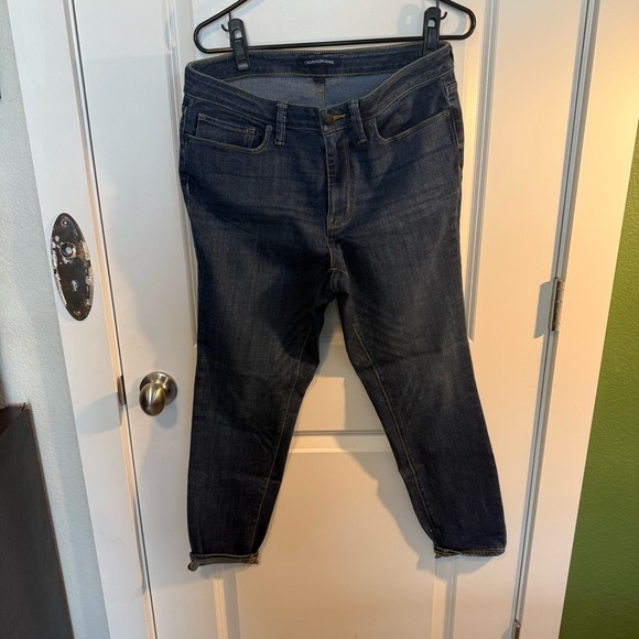 Calvin Klein Blue Skinny Jeans with Classic Stitching - Picture 1 of 3